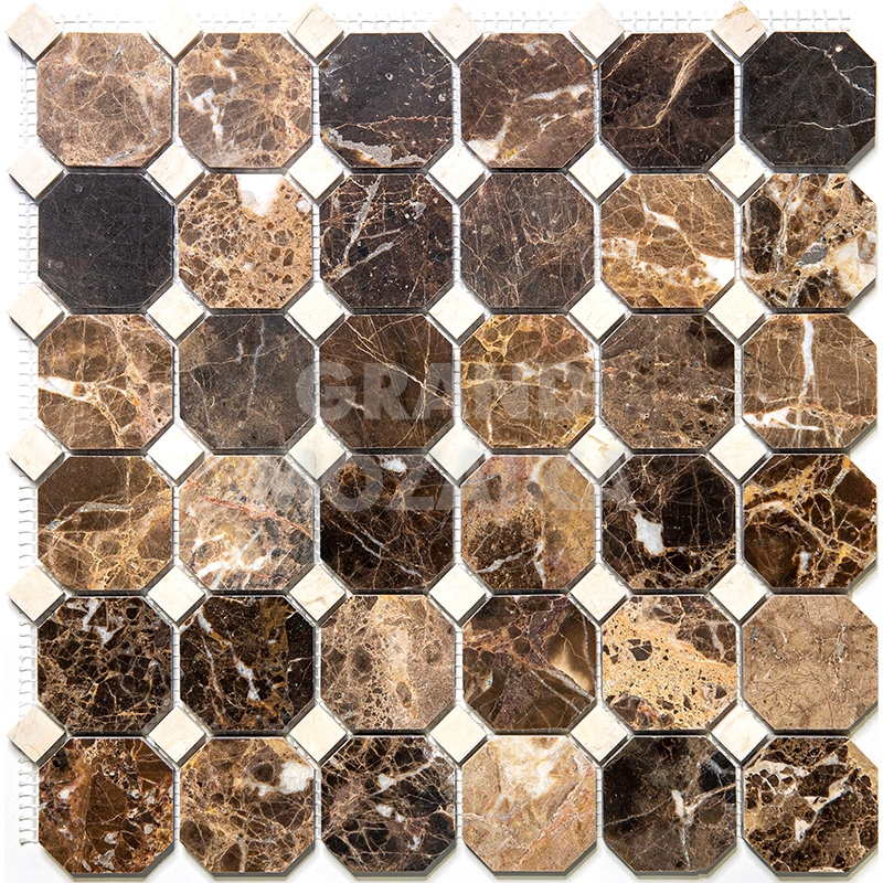 Мозаика 7M022+7M030-BP серия Octagon