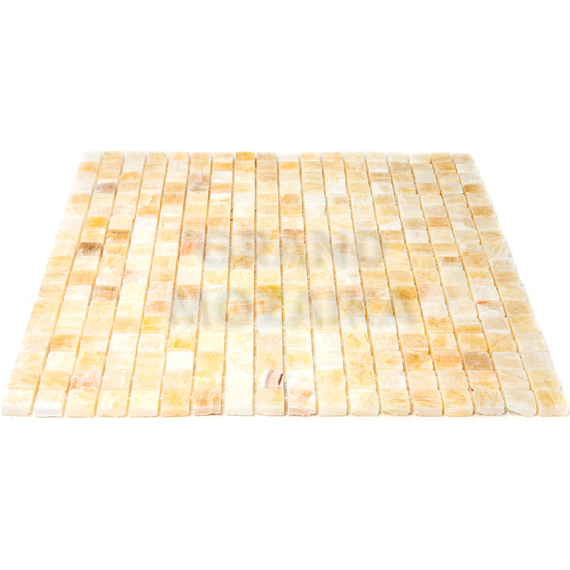 Мозаика 7M073-15P (M073-FP) (Onyx Yellow) серия Adriatica