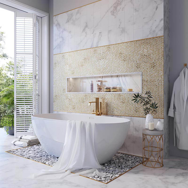 Мозаика APN-05 серия Glamour