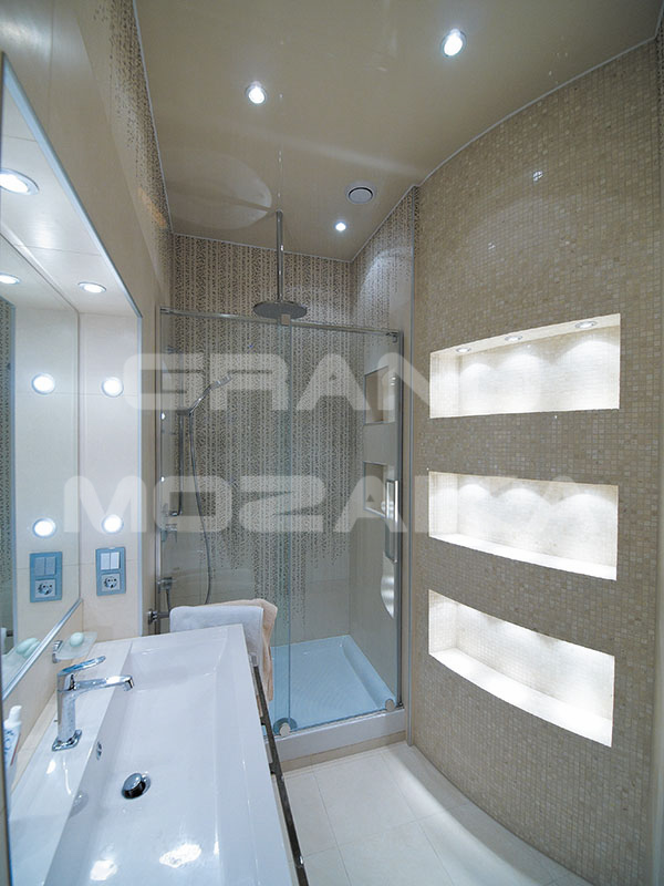 Мозаика M090-15T (Travertine) серия Adriatica