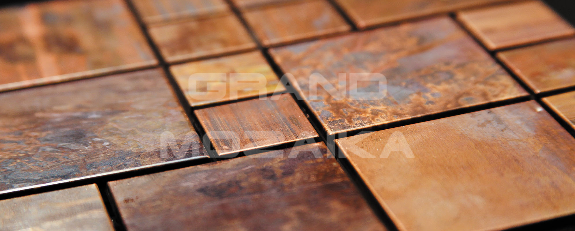 Мозаика MM-01 (GTM-01) серия Metall Mosaic