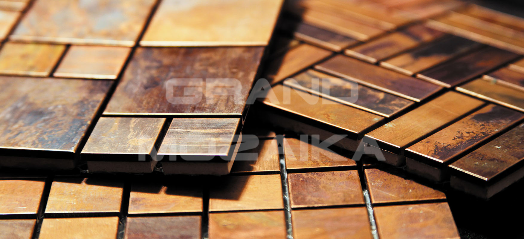 Мозаика MM-02 (GTM-02) серия Metall Mosaic