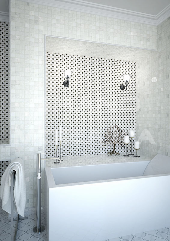 Мозаика MLG-1 серия Malaga