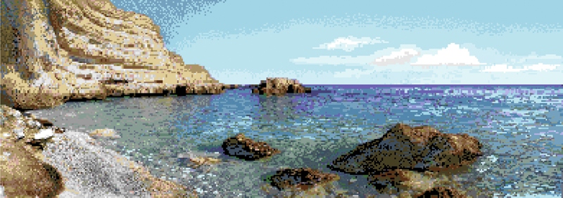 Панно Панно “Море и камни” серия Панно Rose