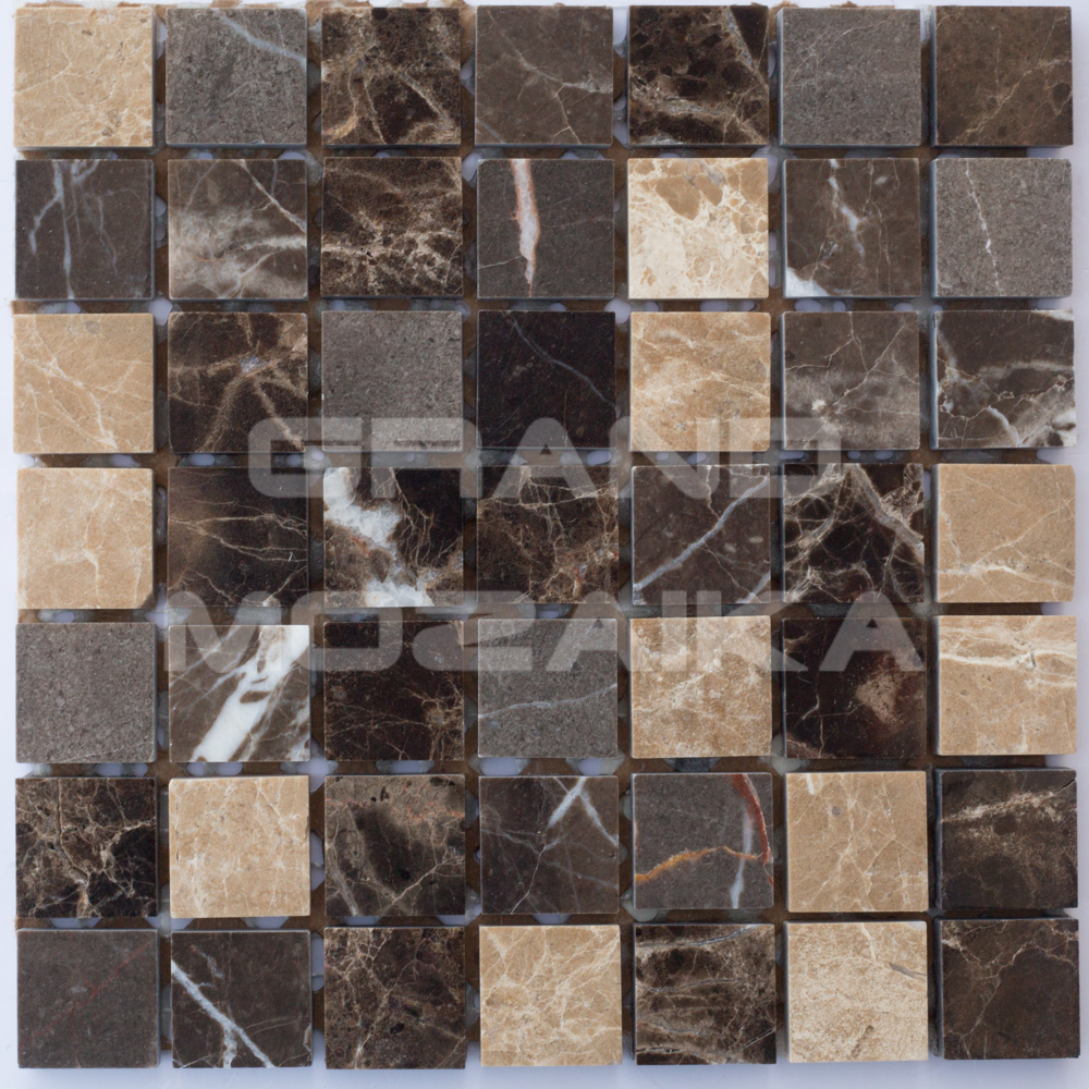 Мозаика MIX Dark 20 серия Marble