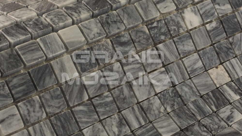 Мозаика АМ-12П (Grey) серия Marble