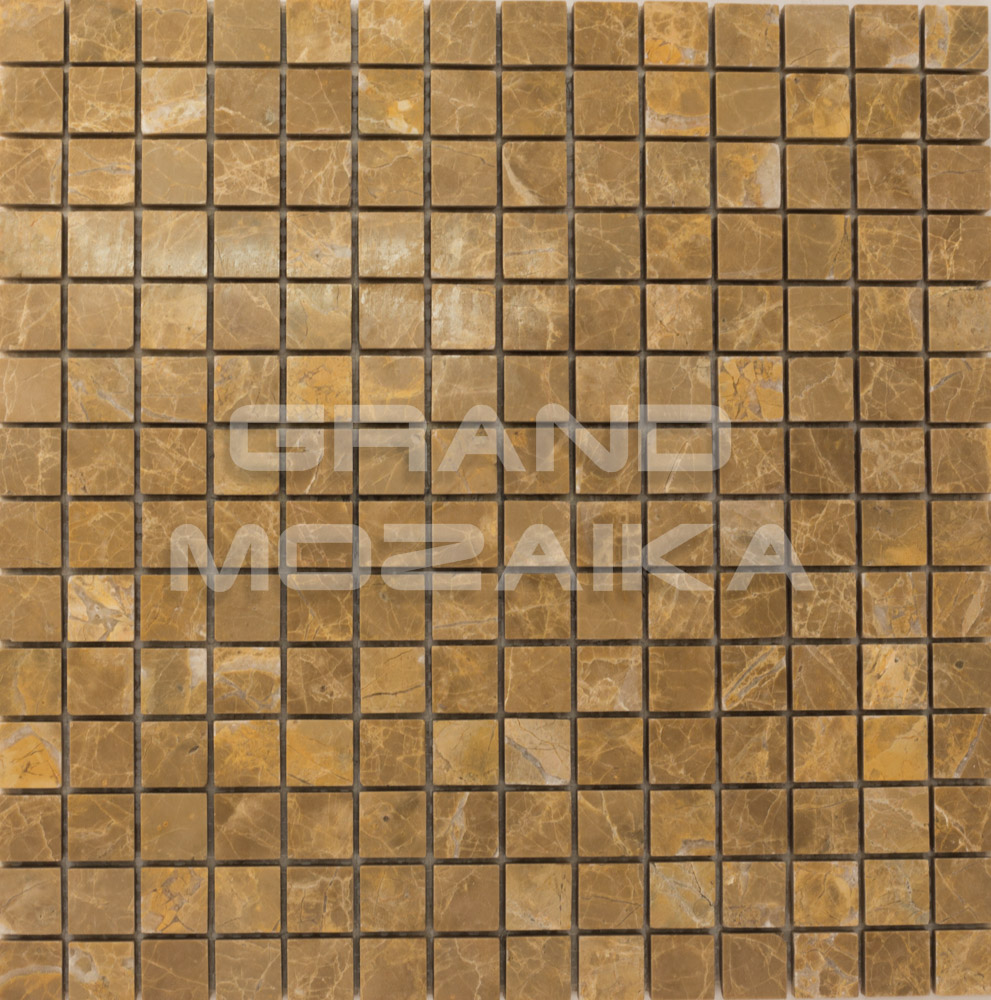 Мозаика АМ-4П (Emperador Light) серия Marble