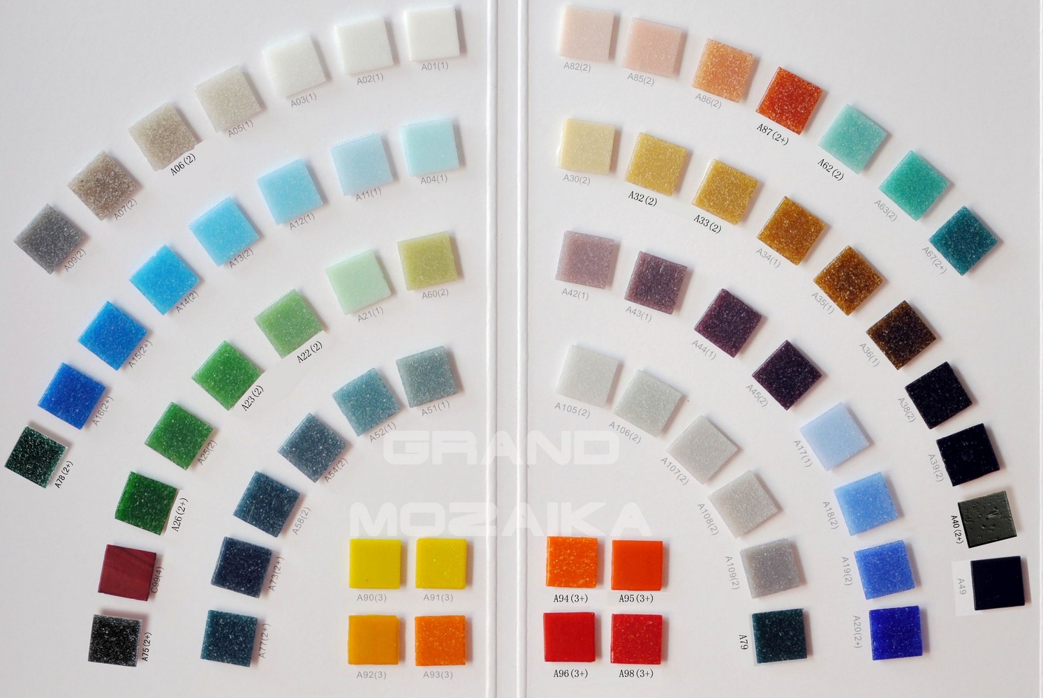 Мозаика A17 (20*20) (1) серия Quartz (Base)