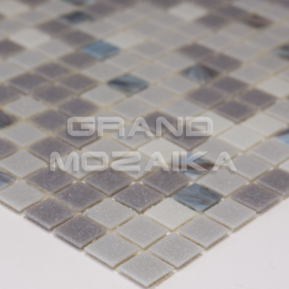 Мозаика Grigio_shine серия Смеси Rose