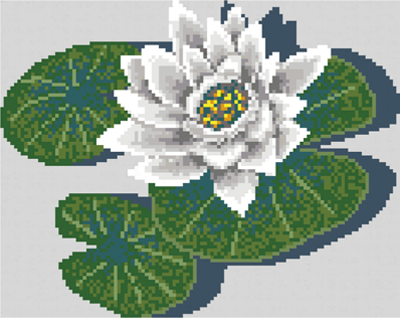 Панно Панно «Кувшинка 2» серия Панно Rose