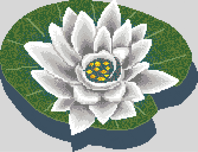 Панно Панно «Кувшинка 3» серия Панно Rose