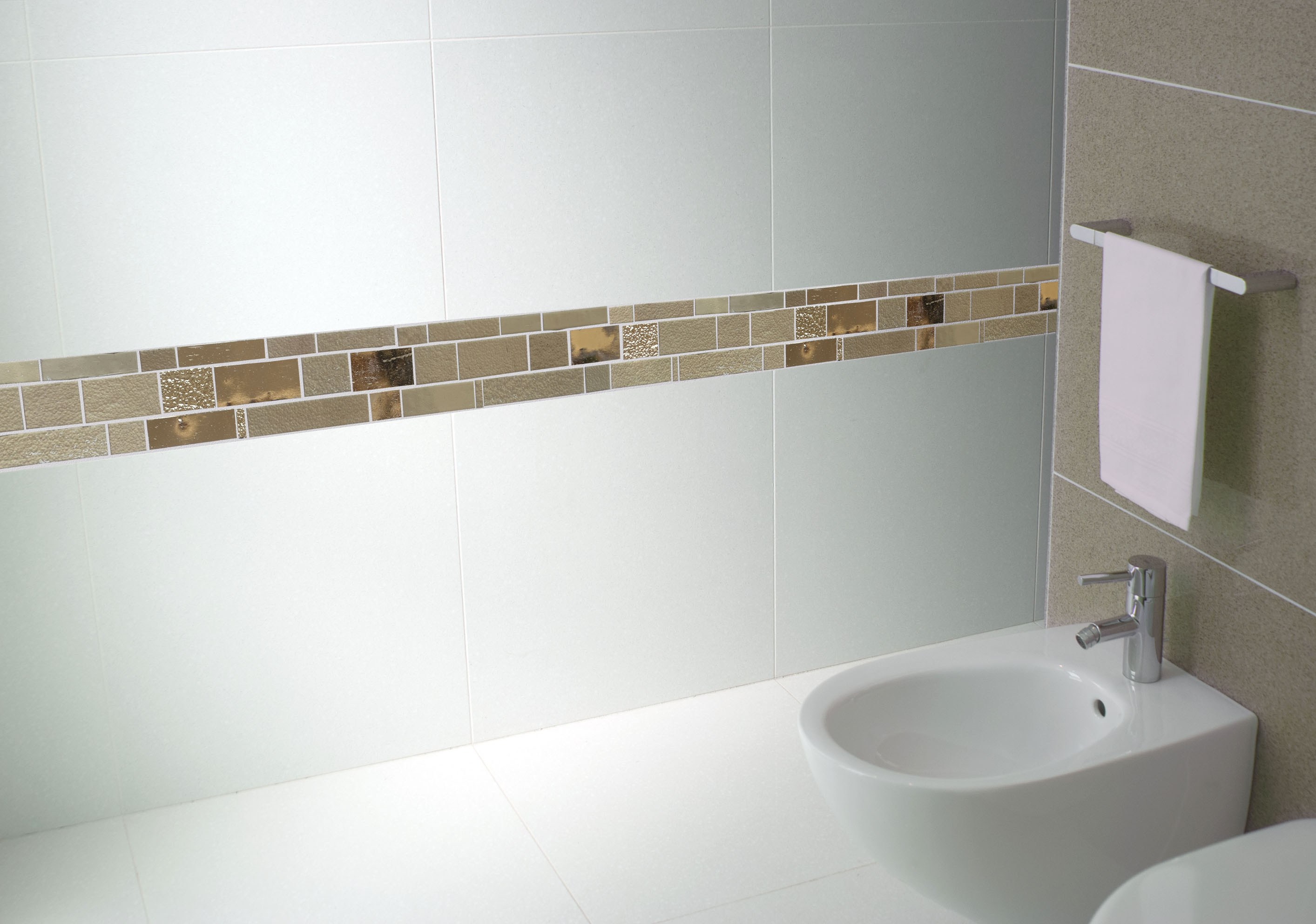 Бордюр мозаичный BRONZITE серия Бордюры Metropolis