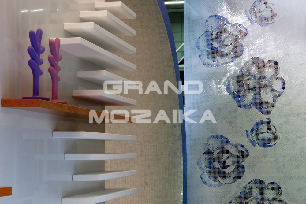 Панно blue gardenia серия Wallpaper