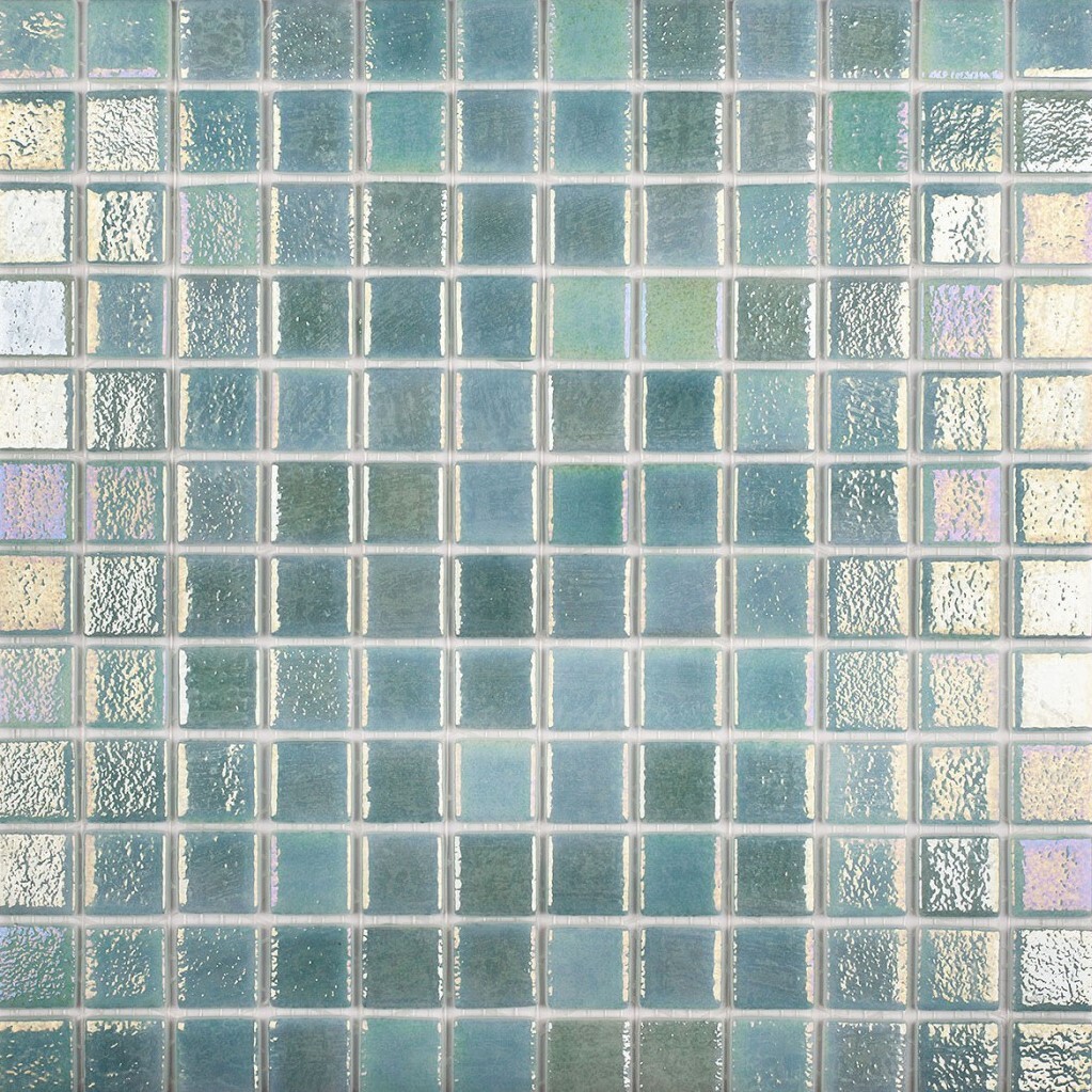 Мозаика 553 сетка серия Shell Glass
