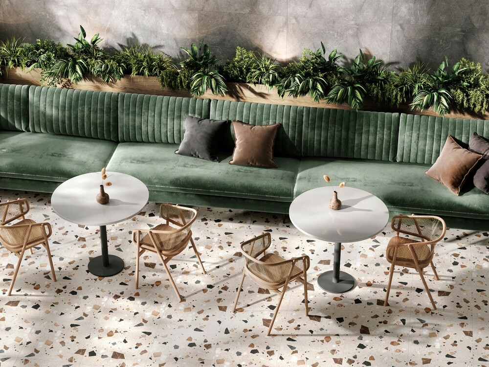 Плитка Barcelona Grey 60x120 5мм Matt серия Marbles