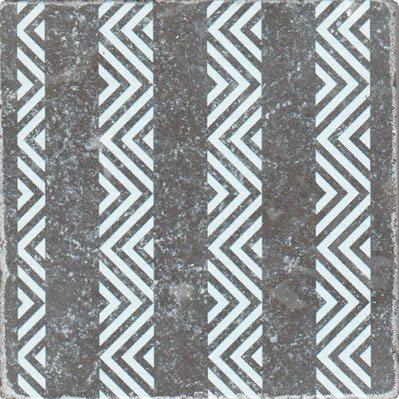 Плитка BLACK MARBLE Motif №8 10X10 серия Black Motif