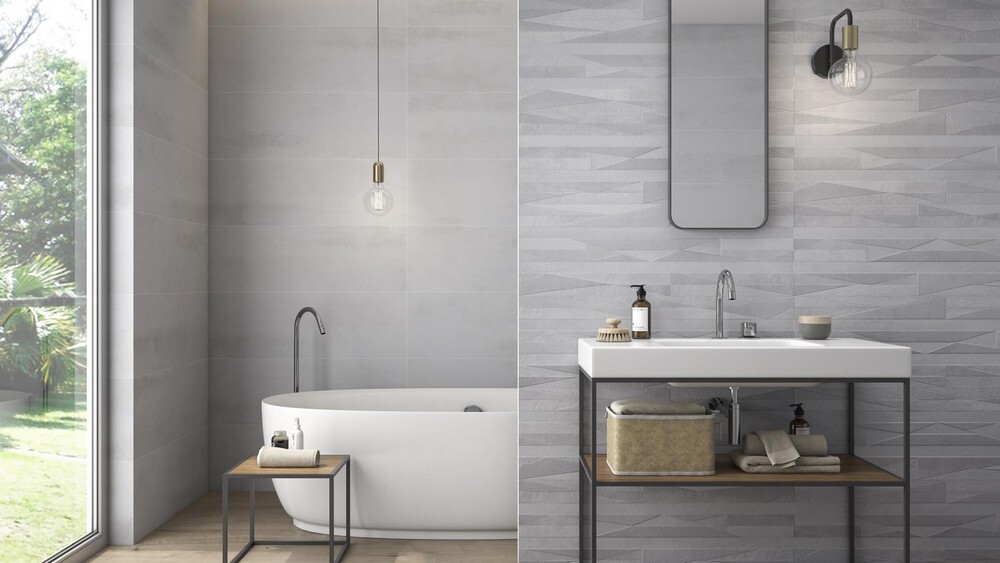 Плитка BRIENZ CENIZA 33.3x100 серия Brienz