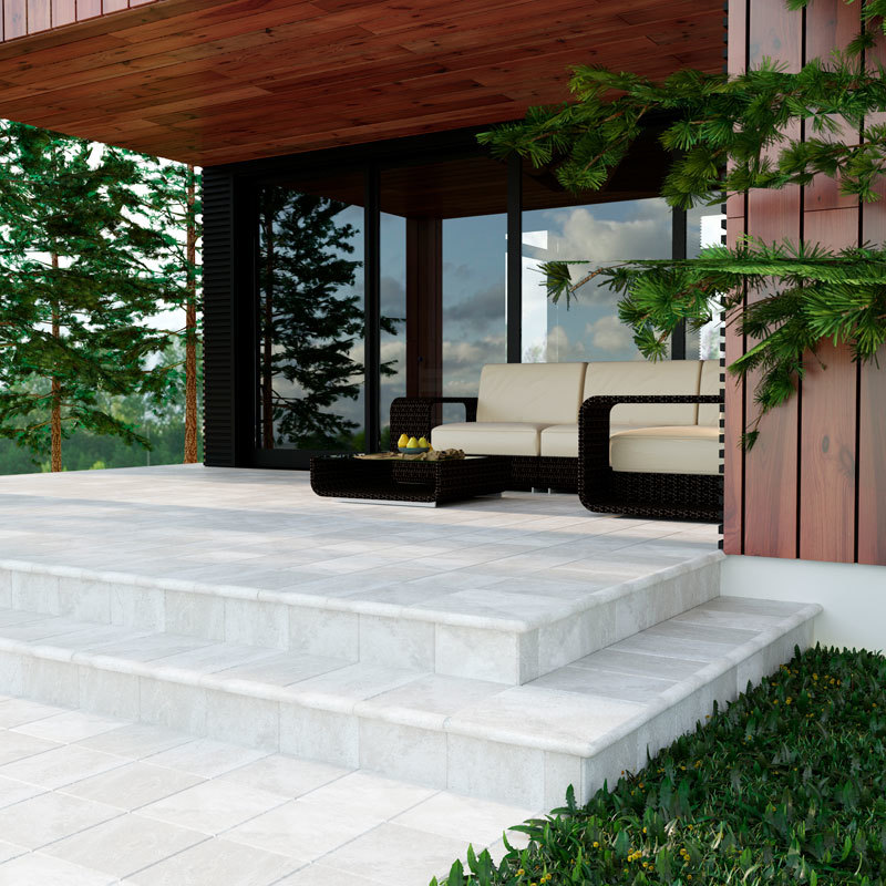 Подступенок TABICA MANHATTAN WHITE Плитка-подступенник 12х24,5 серия Manhattan White