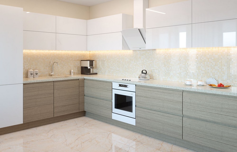 Мозаика Crema Marfil Polished 20X20 серия Wild Stone