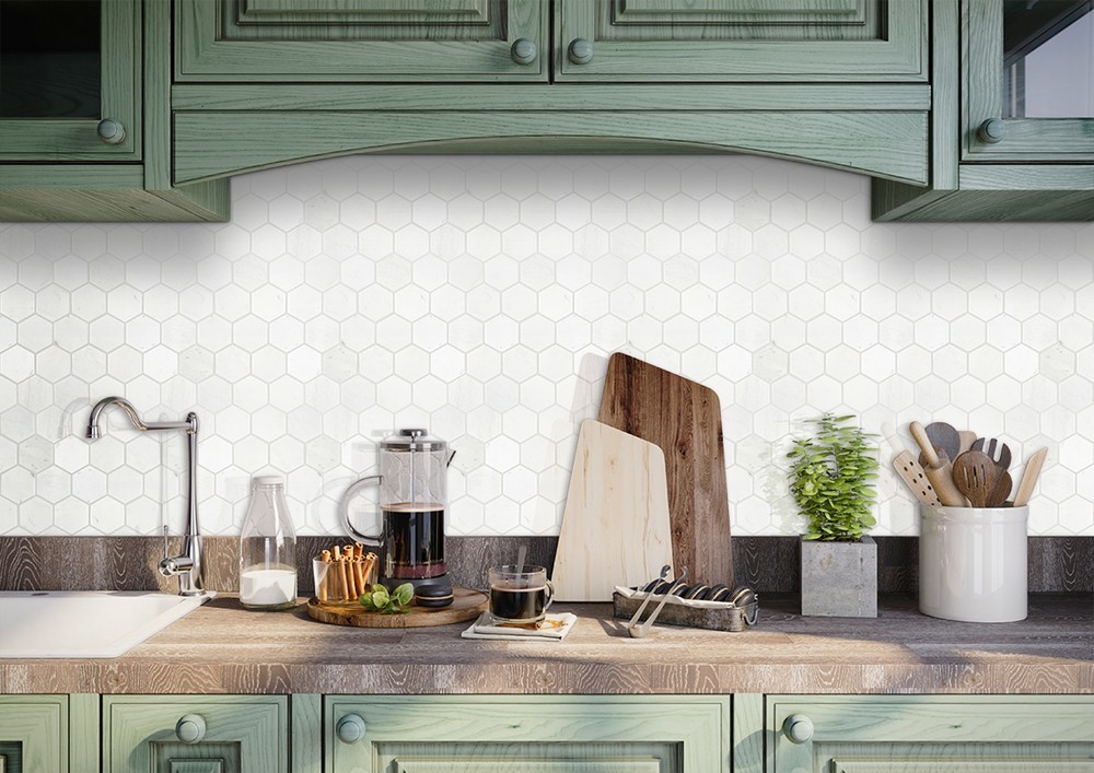 Мозаика Hexagon VMwP 64X74 (305X305X8) серия Wild Stone