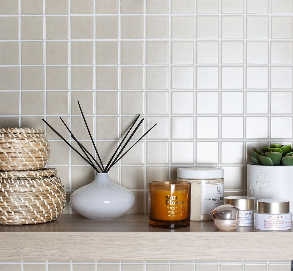 Мозаика Light Beige Matt 48x48 (STWB40011) серия Homework