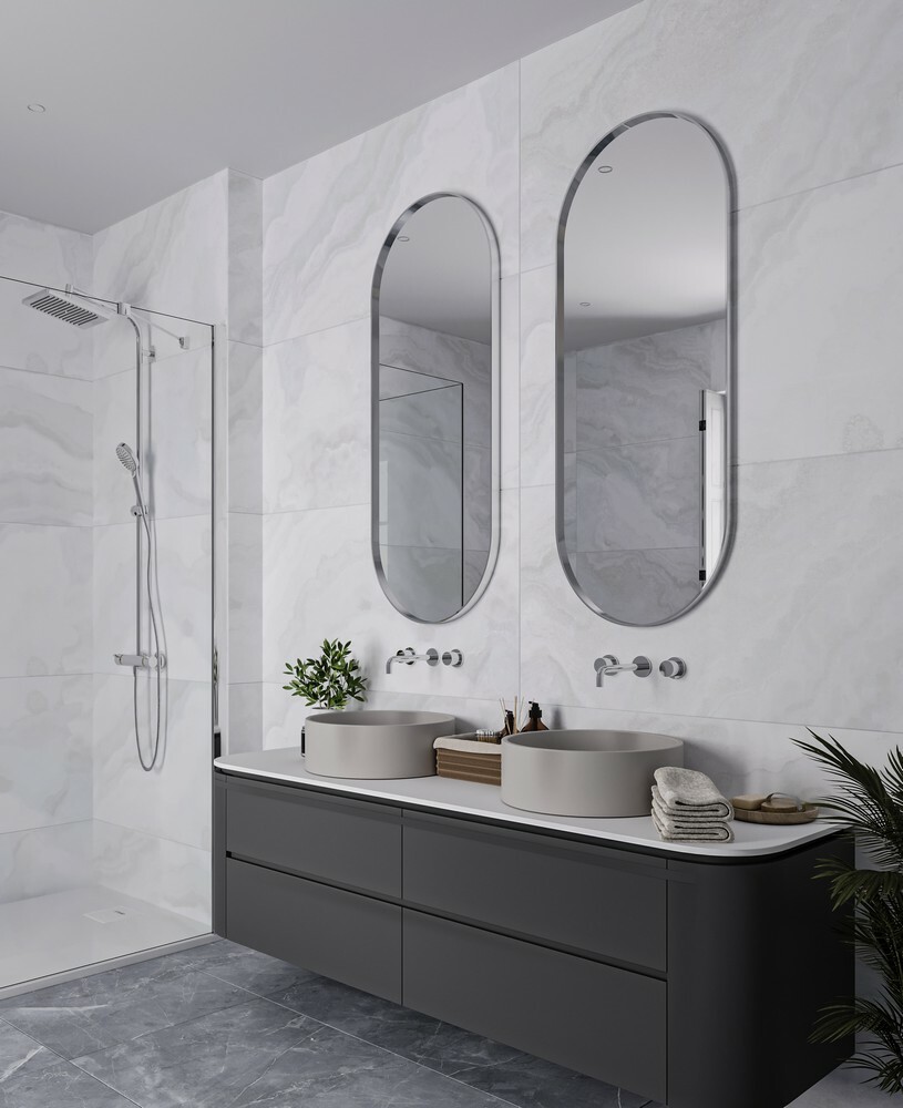 Плитка Omnia Cream Light 60x120 Satin серия Luna Rossa