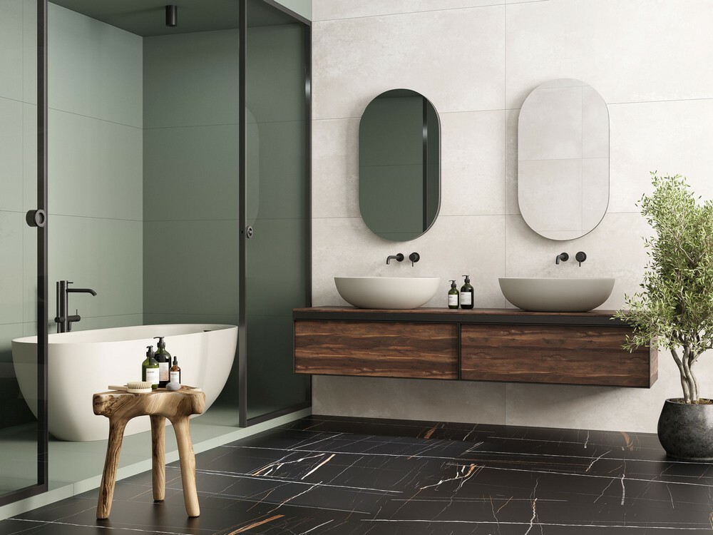 Плитка Saint-Laurent 60x120 5мм Matt серия Marbles