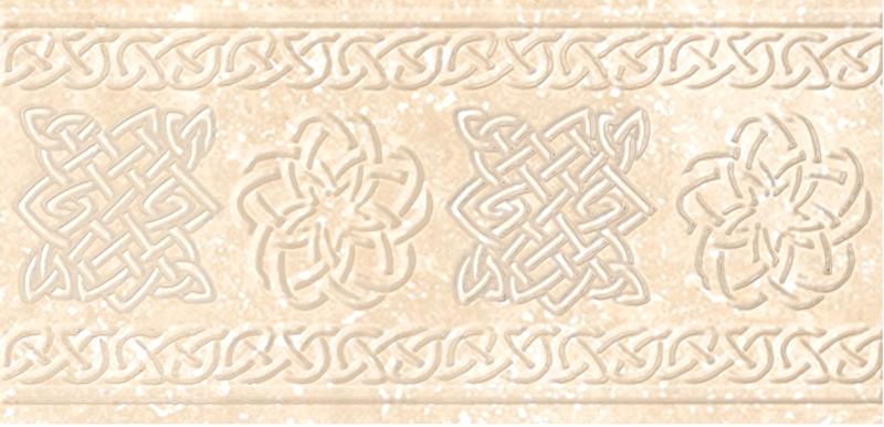 Подступенок STONE CREAM 15X33 Декор подступенник серия Stone V