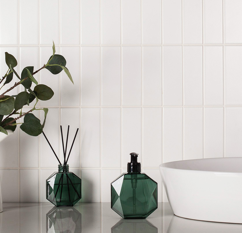 Мозаика White Matt 47x147 (V-VW56000) серия Homework