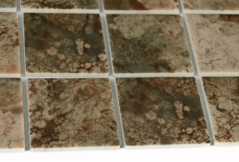 Мозаика Amuletto Leaf серия Misti Glass