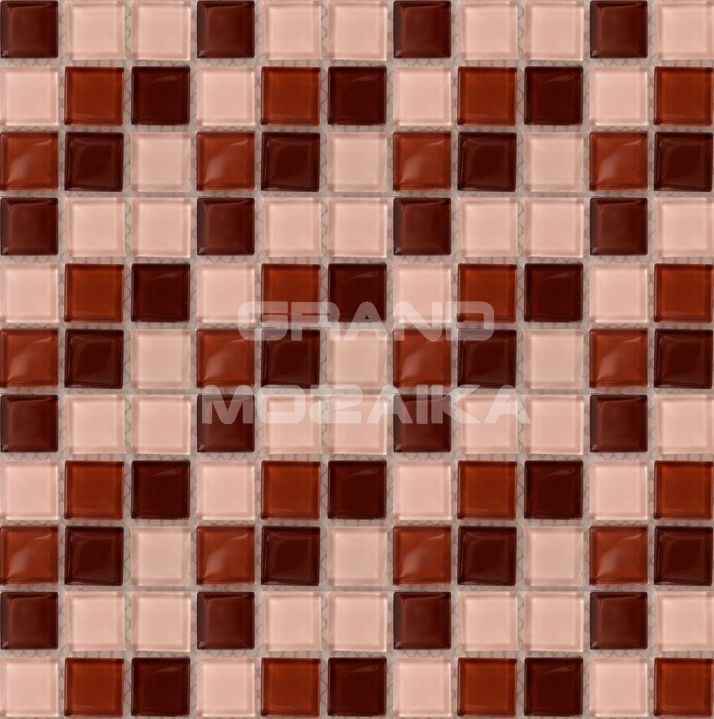 Мозаика Brown mix серия Crystal Bona