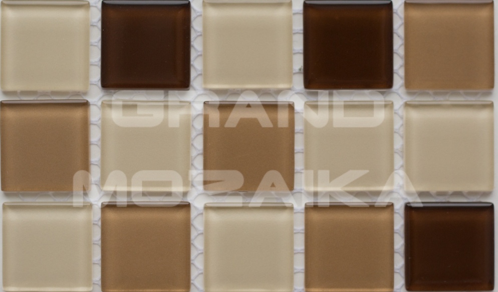 Мозаика Latte mix серия Crystal Bona