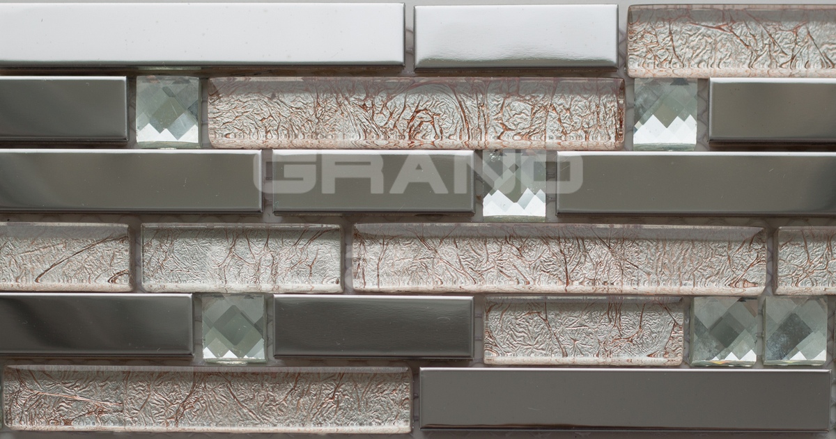 Мозаика Smokey Beige серия Orro Glass