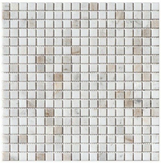 Мозаика VALENTINO BIANCO POL 15x15х4 серия Orro Stone