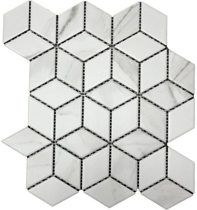 Мозаика Viva Statuario серия Orro Ceramics