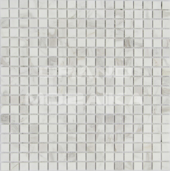 Мозаика Dolomiti blanco POL 15x15x7 нет серия Pietrine