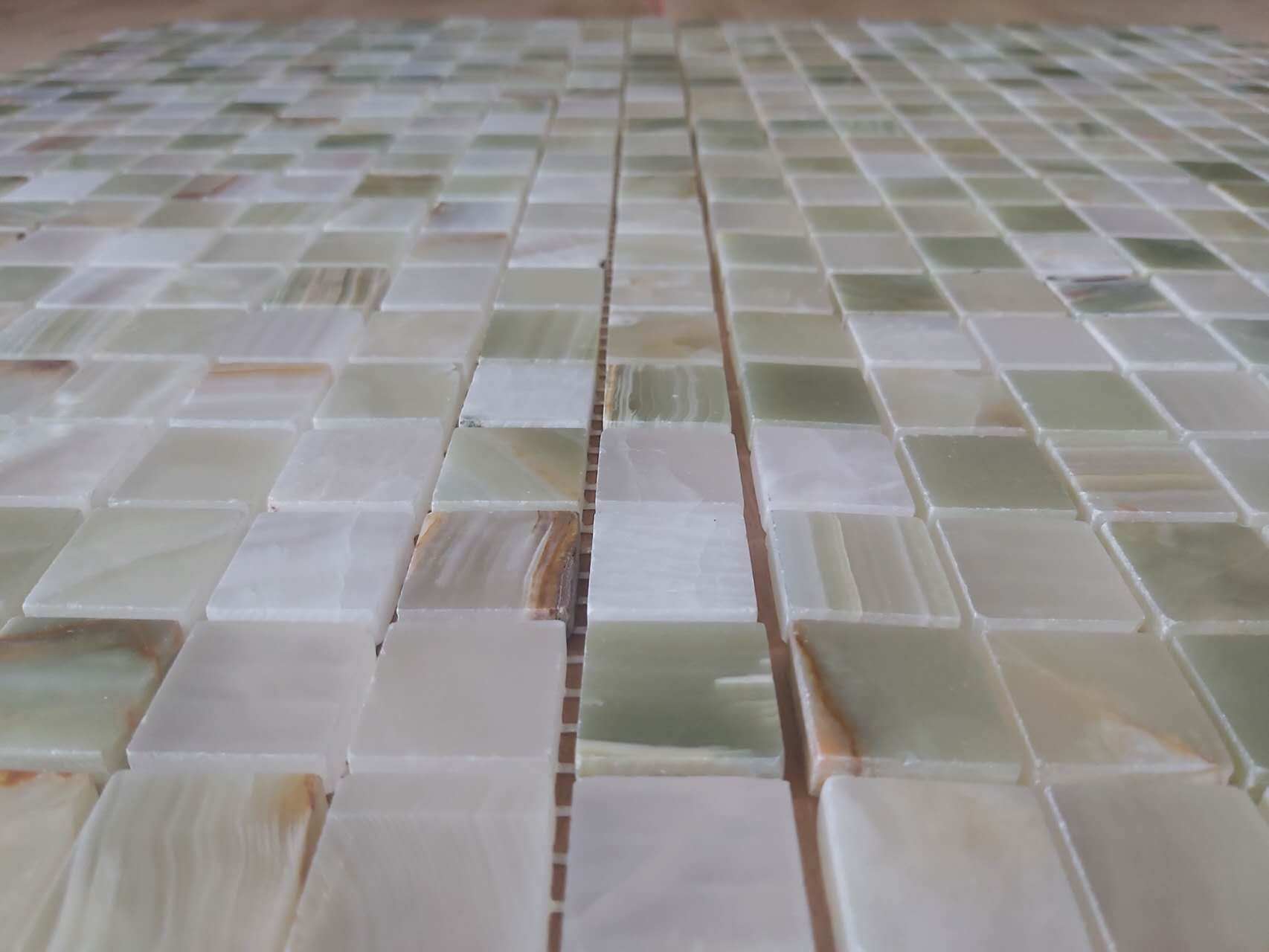 Мозаика Onice Jade Verde POL 23x23x7 серия Pietrine