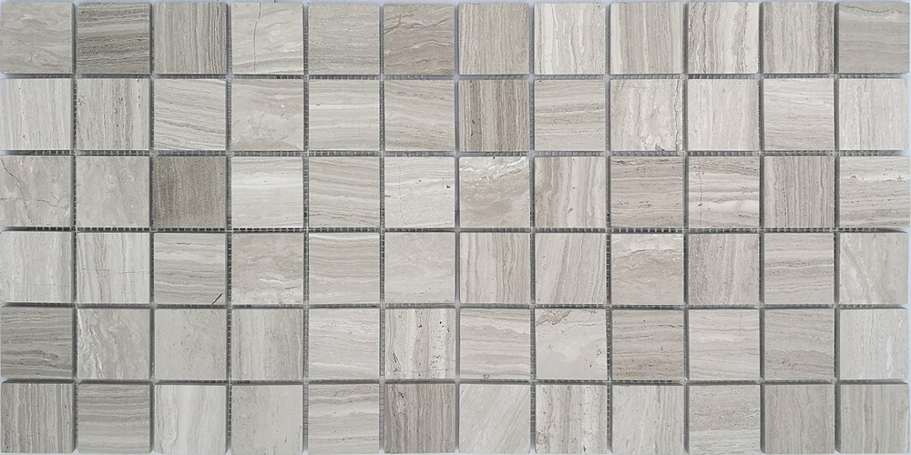 Мозаика Travertino Silver POL 48x48x7 серия Pietrine