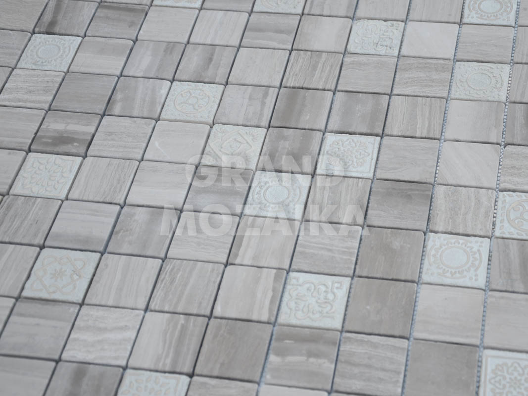 Мозаика Art Travertino Silver серия Art Stone