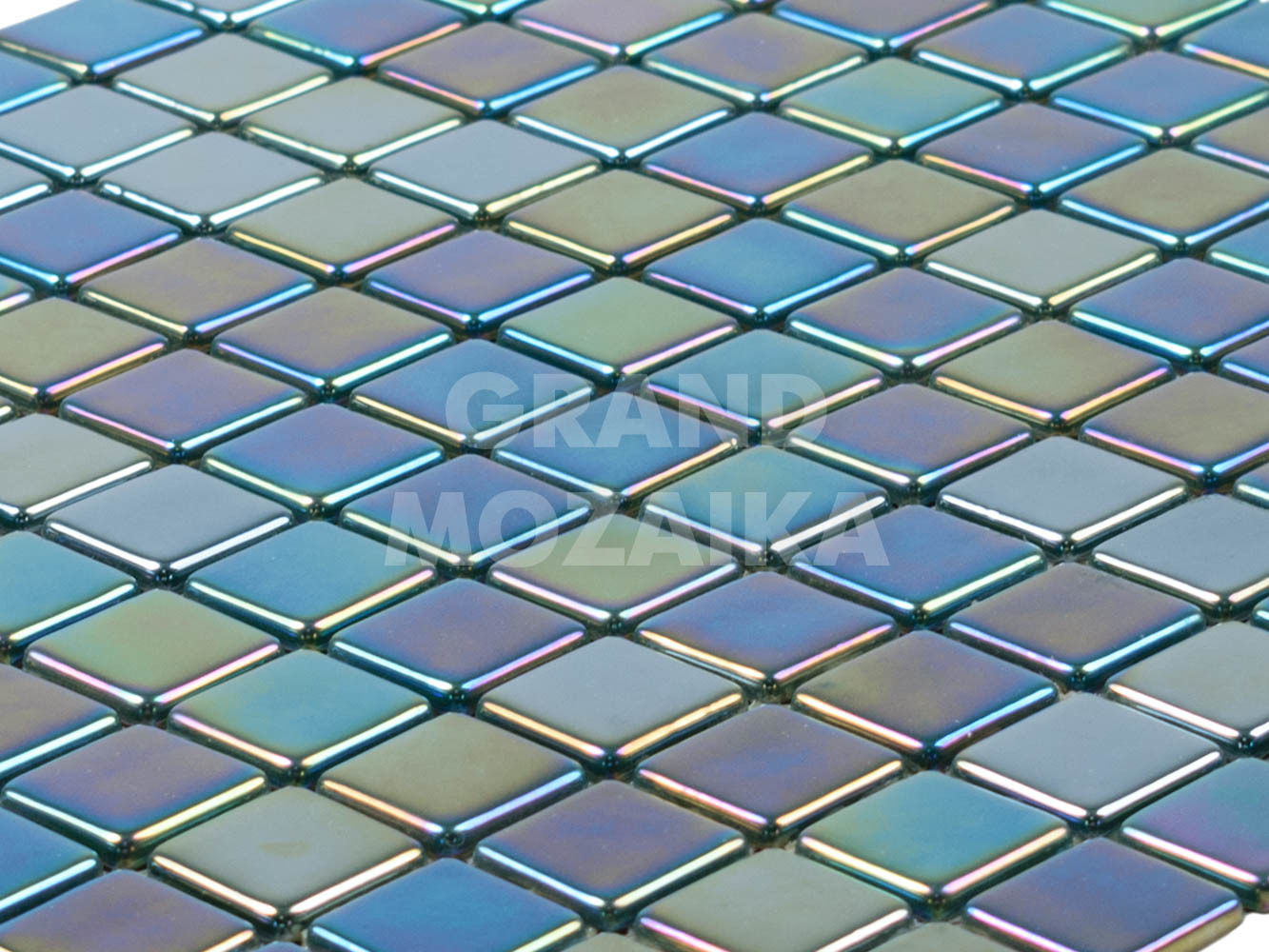 Мозаика Dark Green PL25312 серия Glass Mosaic