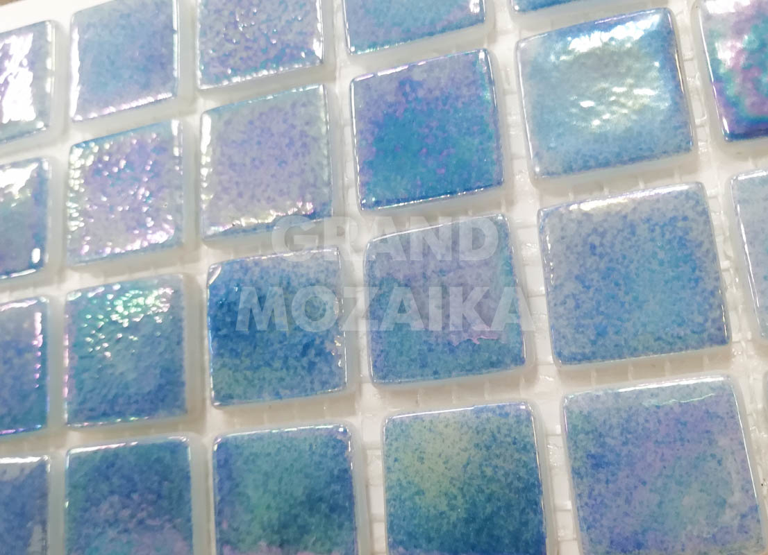 Мозаика Light Blue Pearl серия Glass Mosaic