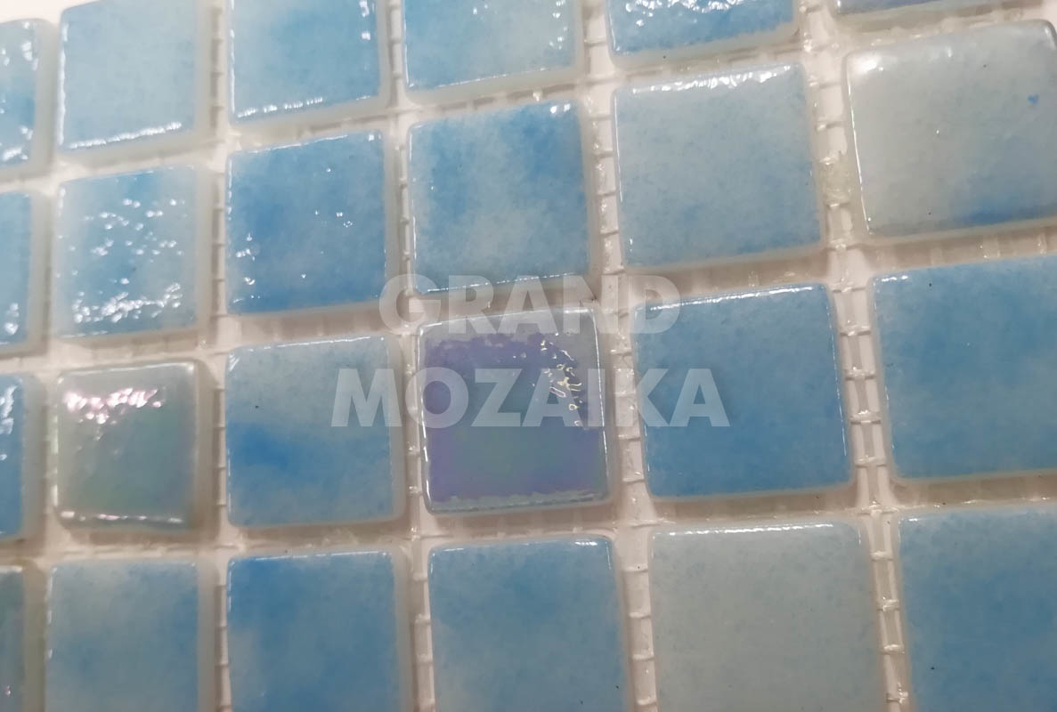 Мозаика Blue Worn серия Glass Mosaic