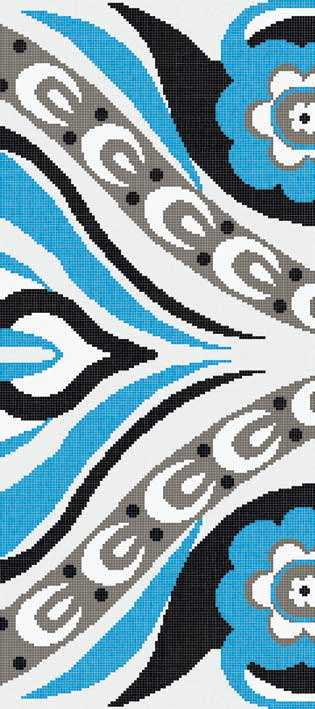 Панно Amelie Blue A серия Decorations