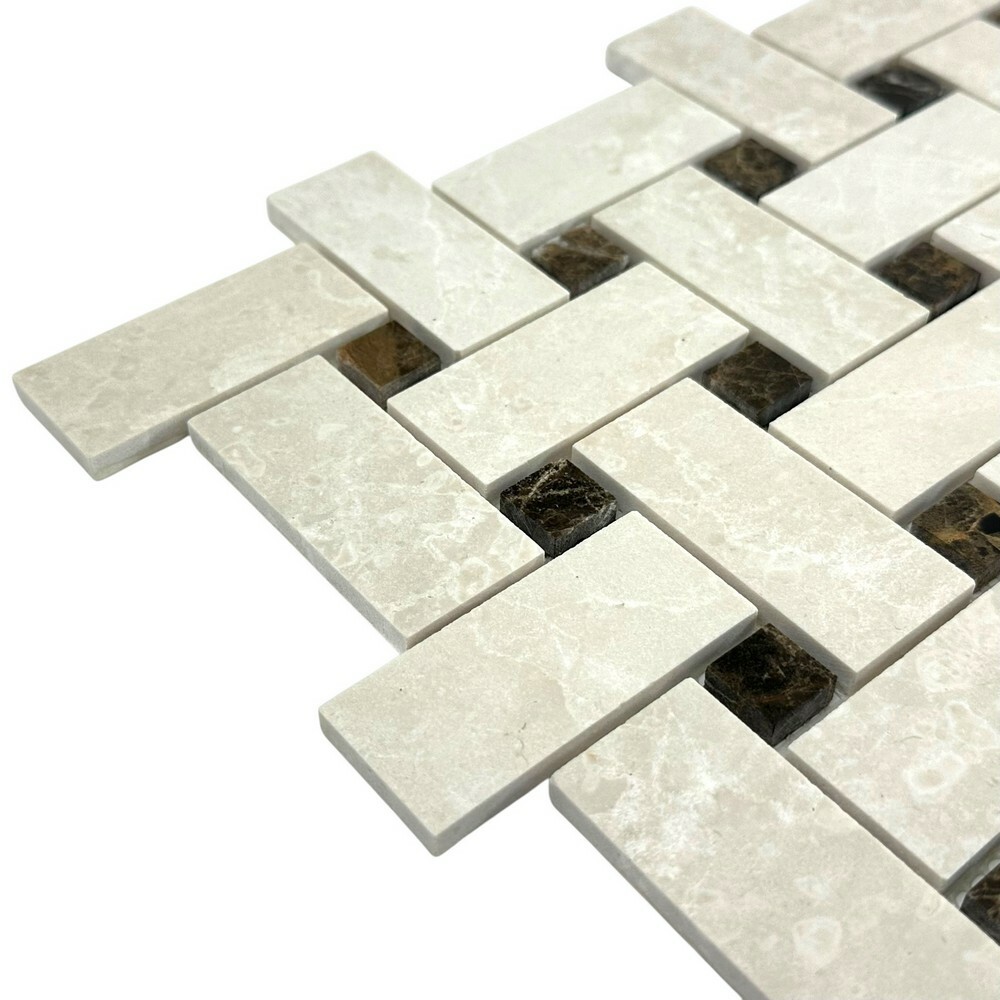 Мозаика BASKET WEAVE BOTTICINO серия Carpet Series