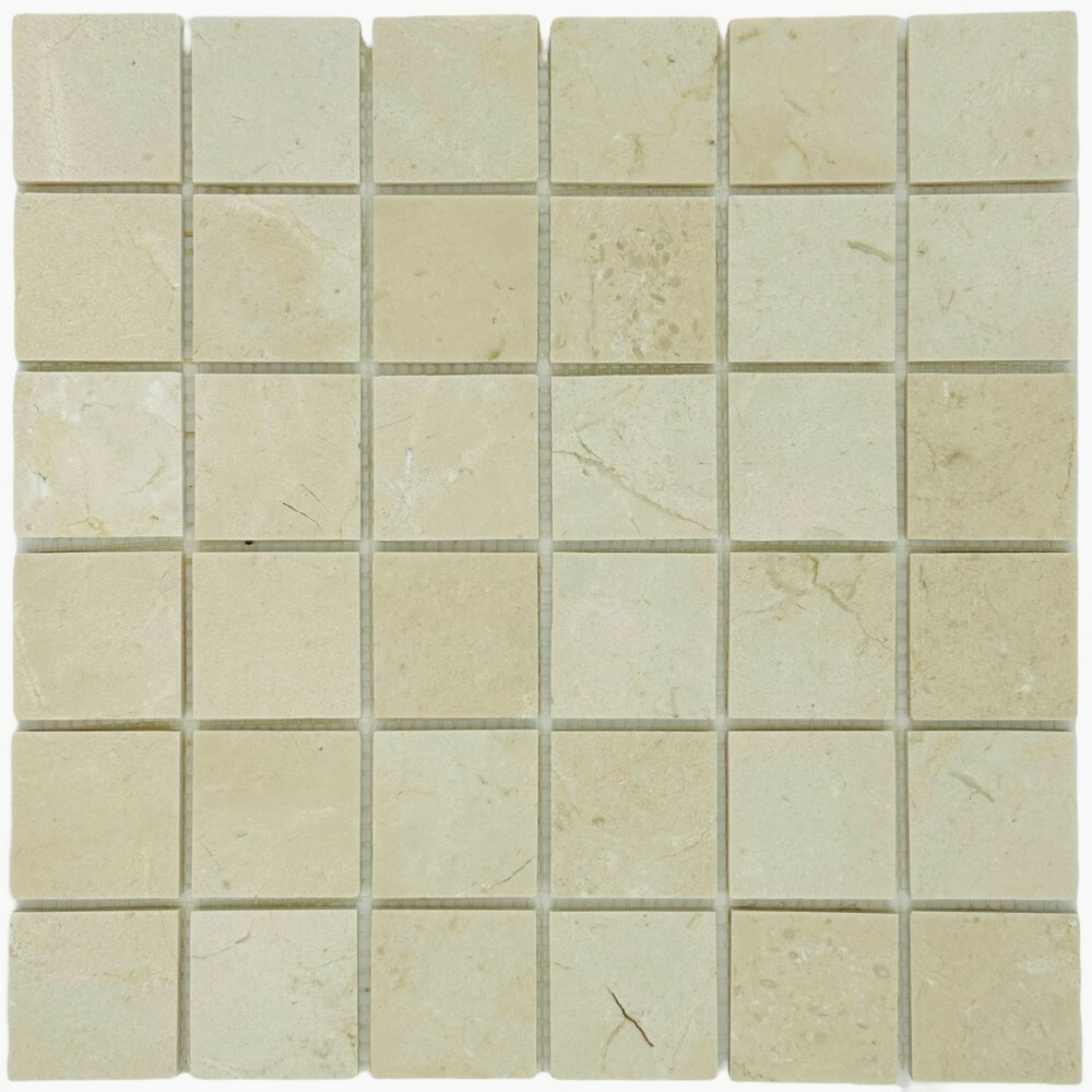 Мозаика CREMA MARFIL MAT 48x48 серия Marble Stone