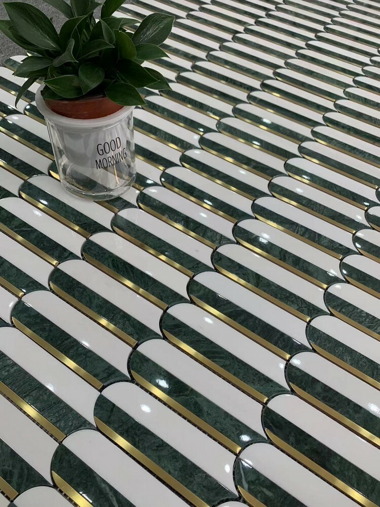 Мозаика PIANO GREEN серия Carpet Series