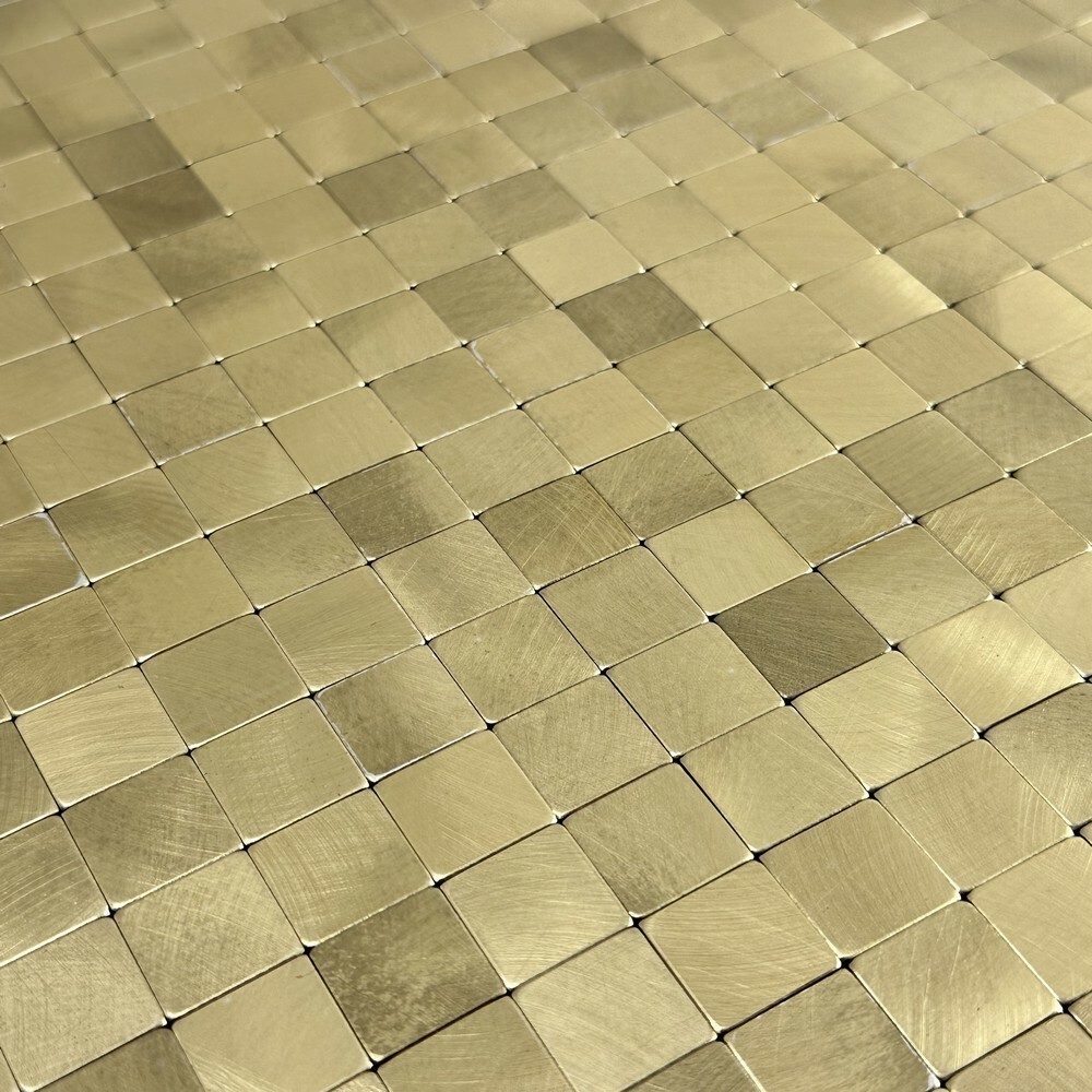 Мозаика SEAMLESS ALUMINIUM GOLD серия Mosaic Aluminium