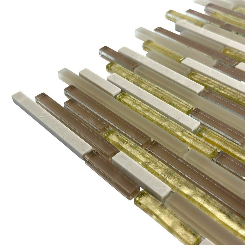 Мозаика STRIPES ROYAL серия Glass-M