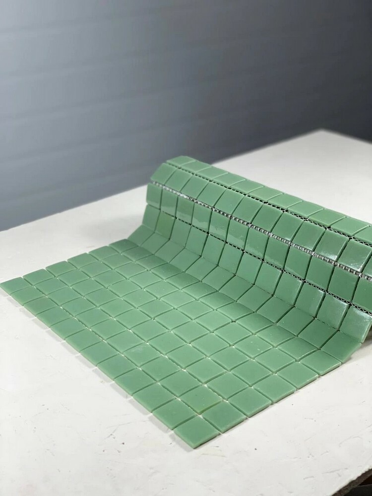 Мозаика Морской зелёный серия Pools-П