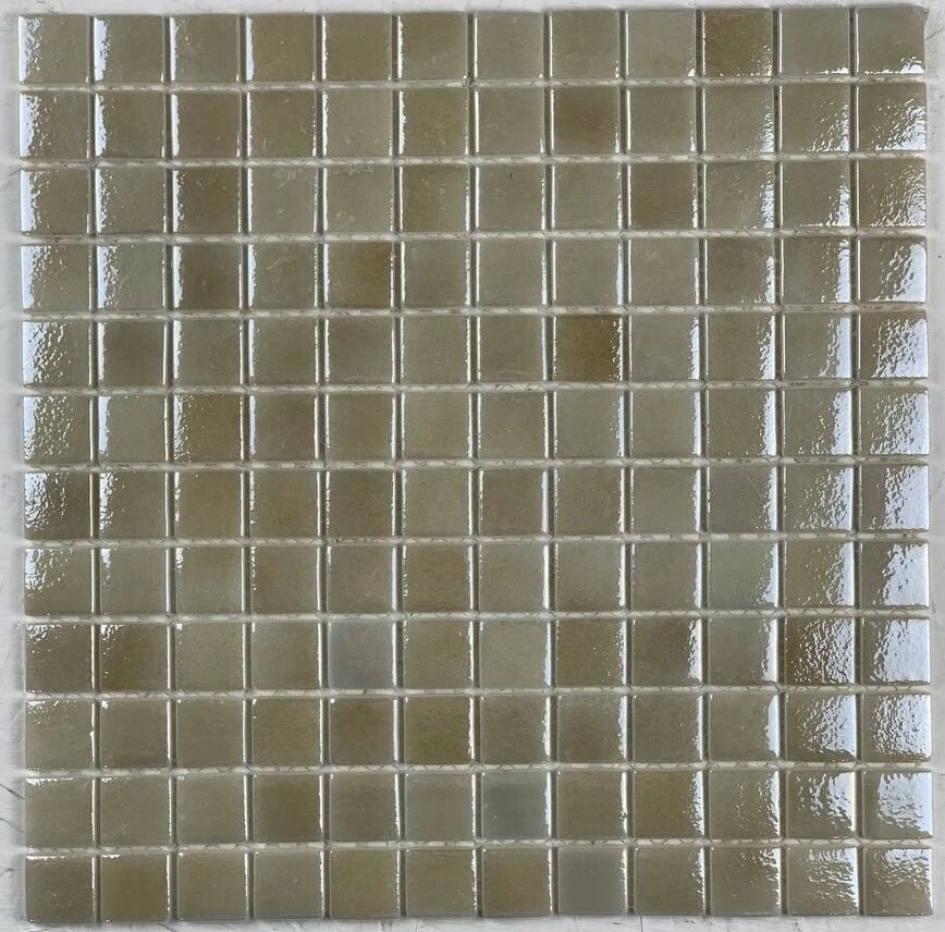 Мозаика Серебристо-бежевый серия Pools-П